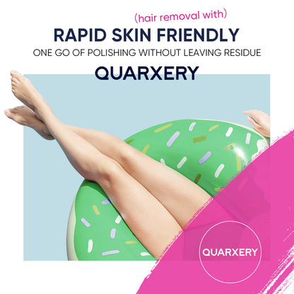 Crema Depilatoria QUARXERY para Mujeres y Hombres, Gel Depilatorio Indoloro, Loción para Eliminar el Vello No Deseado, Apto para Todo Tipo de Piel, 60ml / 2.11oz