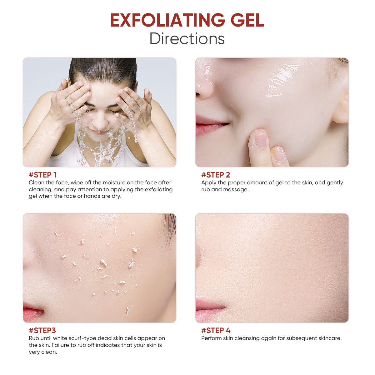 QUARXERY Gel Exfoliante Purificante Global - Textura Refrescante con Extractos Vegetales para una Piel Limpia y Suave 50g